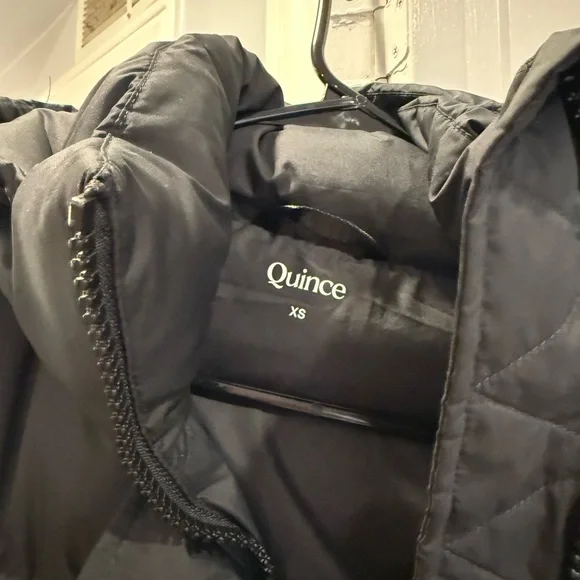 Quince Black Quilted Puffer Jacket - Picture 3 of 3